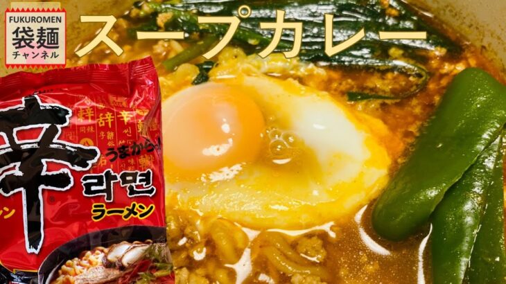 【辛ラーメン】スープカレーアレンジ🍛