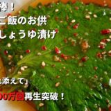 【150万回再生人気レシピ】副菜を簡単3分！別名ごはん泥棒！青じそのおいしいご飯のお供しょうゆ漬けの作り方