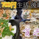 【貧乏飯】1週間700円で超節約生活【一人暮らしのレシピ丼限定】