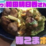 【家事ヤロウ】Dr和田明日香「豚こまボール」を作ってみた！【一家救済料理レシピ】