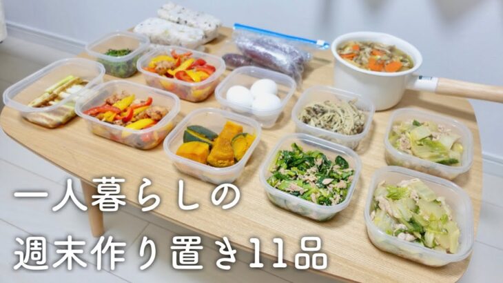 〖一人暮らし〗簡単に作れる作り置き11品。食費1.5万円の暮らし。｜meal prep