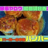 【和田明日香さん料理レシピ】「チーズバーガーの中身ハンバーグ」を作ってみた【家事ヤロウ】