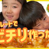 簡単エビチリ！【ホットプレートレシピ】