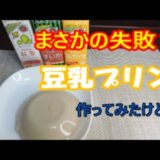 豆乳プリンを作ってみた【キッコーマン豆乳公式レシピ】家事ヤロウ初心者料理