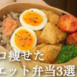 ENG）【ダイエット弁当作り】14キロ痩せた時に食べていた、簡単ヘルシー弁当！！🍱｜鶏肉レシピ｜痩せ弁当｜What I Eat in a Day｜lunch box【ダイエット】