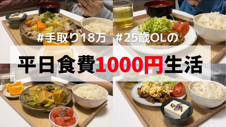 食費1000円で作る25歳OLの一人暮らしごはん