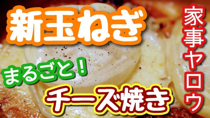 【家事ヤロウ/新玉ねぎ】バカリズムさんレシピ。レンチンだけで激ウマ〜♪