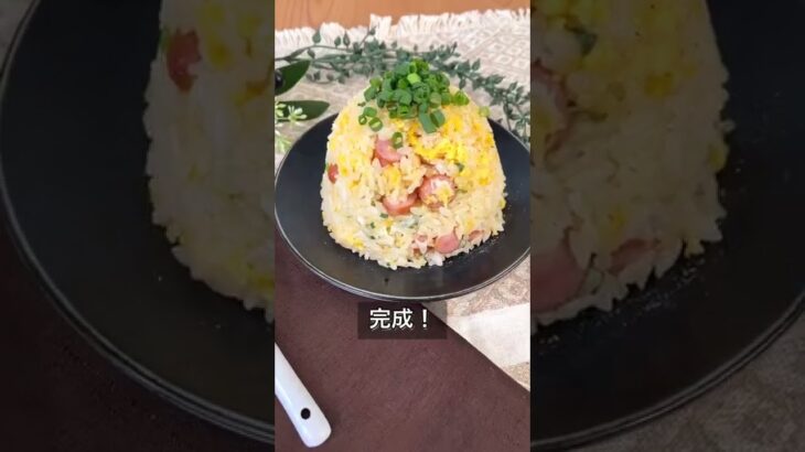 フライパン不要！炊飯器チャーハン