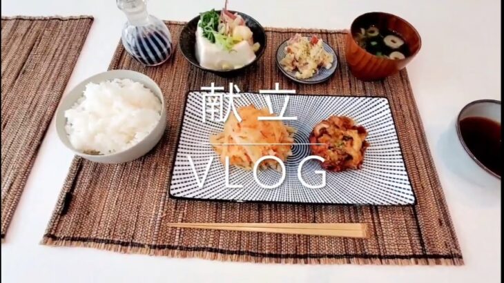 【献立Vlog】家事ヤロウでやってたかき揚げ作ってみました。#料理#晩御飯 #おかず#レシピ#注文住宅