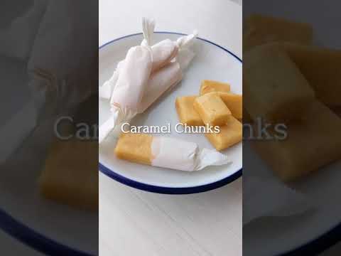 【材料３つで作れちゃう】生キャラメル / Caramel Chunks