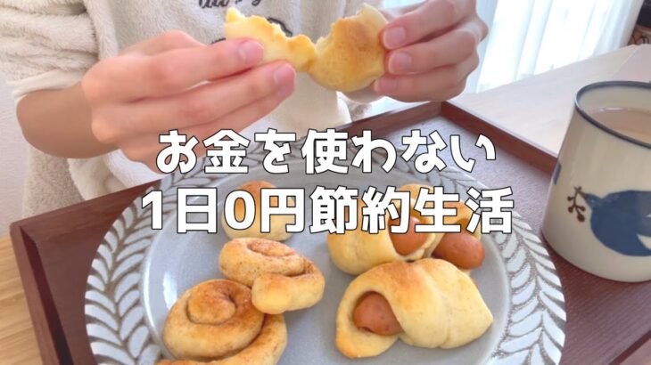 【低収入独身OL】1人暮らしのお金を使わない1日【1日の食生活｜節約貯金｜ノーマネーデー】