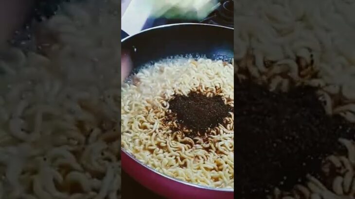 気になって眠れない韓国のインスタント麺・チャパゲティーを作ってみた★