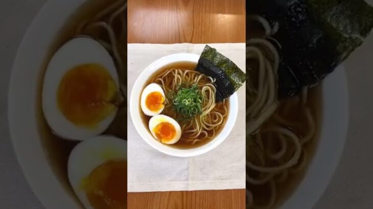 【中華そばで作る！即席しょうゆラーメン】