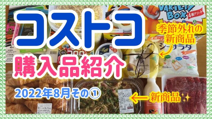 【コストコ】マニアの購入品紹介！夏にぴったり旨辛ハラペーニョ味噌ポーク＆夏なのにパネトーネ？2022年8月vol.1【COSTCO】