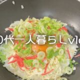 【64歳年金一人暮らし】100円のキャベツ焼き/折れたボロボロのフライ返し/私の人間観測史上最速の仕事人