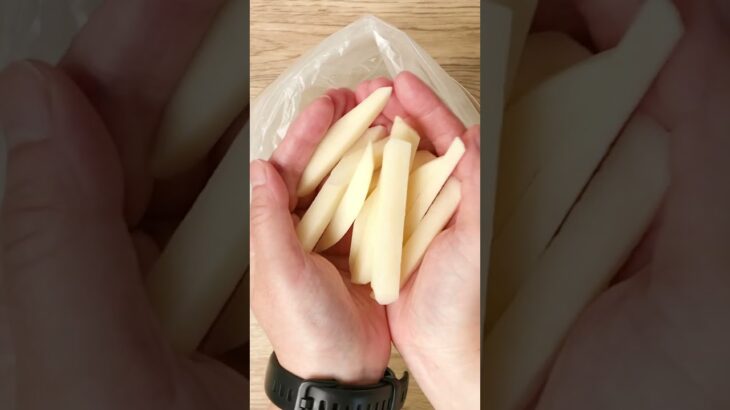 【ダイエット】揚げずにカリカリ！揚げないフライドポテト🍟#shorts