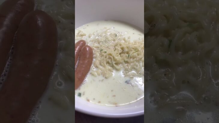 インスタントラーメンアレンジ#インスタントラーメン 　#サッポロ一番塩ラーメン