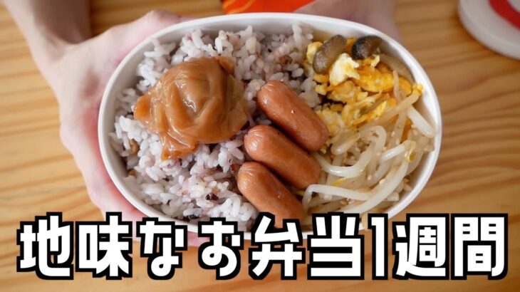 一人暮らしOLの１週間の地味なお弁当/食費節約/自炊生活