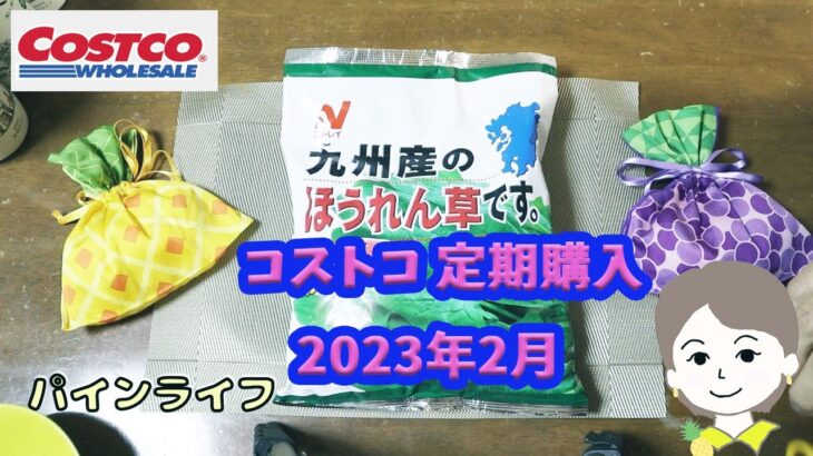 【コストコ】音声解説付　コストコ壬生倉庫店 　定期購入2023年2月