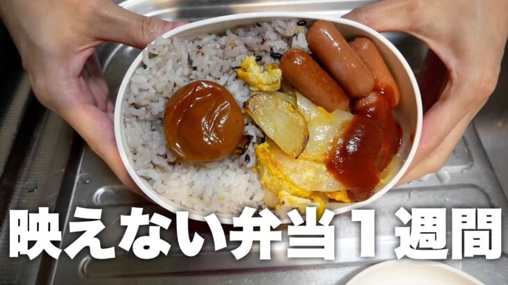 一人暮らしOLの映えない１週間のお弁当/食費節約/自炊生活