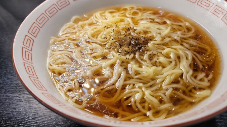 水から一瞬でこんなにウマいラーメンスープ作れんのかよ…と必ずビビる【虚無ラーメン】