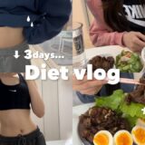 【Diet vlog】食べ過ぎても３日間で必ず元に戻す🔥食事制限なし！おすすめダイエットレシピ10選💭