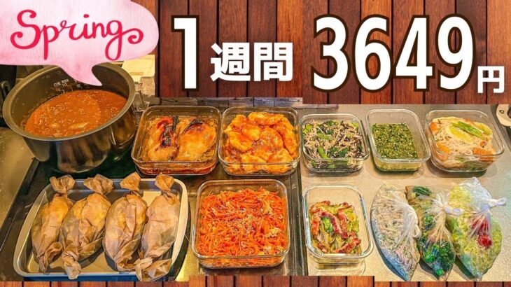 【節約レシピ】1食100円台！作り置きおかずレシピ #121