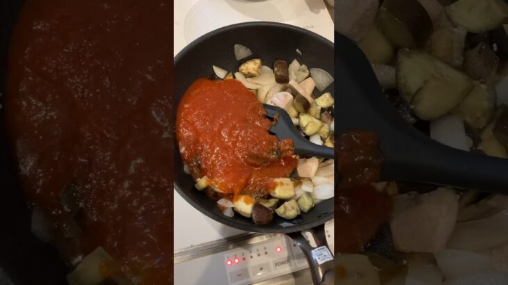 【時短レシピ】豚肉のトマト煮込み