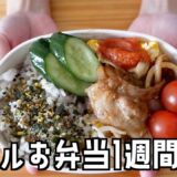 一人暮らしのリアルお弁当１週間記録／食費節約