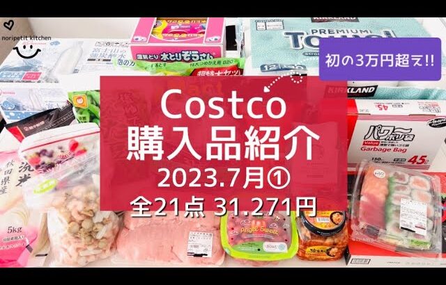 【コストコ】2023.7月①/ 2人暮らしの【Costco購入品】全21点を一気にご紹介!! ｜初購入品+リピ購入品・アレンジレシピ