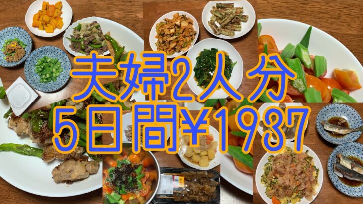 【30分で節約晩ごはん】アラ還夫婦2人分✖️5日間  #アラ還 #ずぼら飯 #節約レシピ #自給自足 #なんちゃって料理 #時短レシピ #簡単レシピ