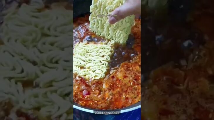ektu onno rokom vabe korean noodles try korlam😋 || #noodles #noodlesrecipe #koreannoodles