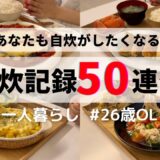 【2023年総まとめ】【作業用】50日間の自炊記録🍳