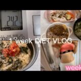 【主婦ダイエットvlog】ダイエットはじめた主婦。26週目|食事記録|体脂肪率記録|