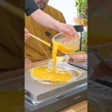鉄板型ホットプレートでダルダルのオムライス作ってみた #shorts