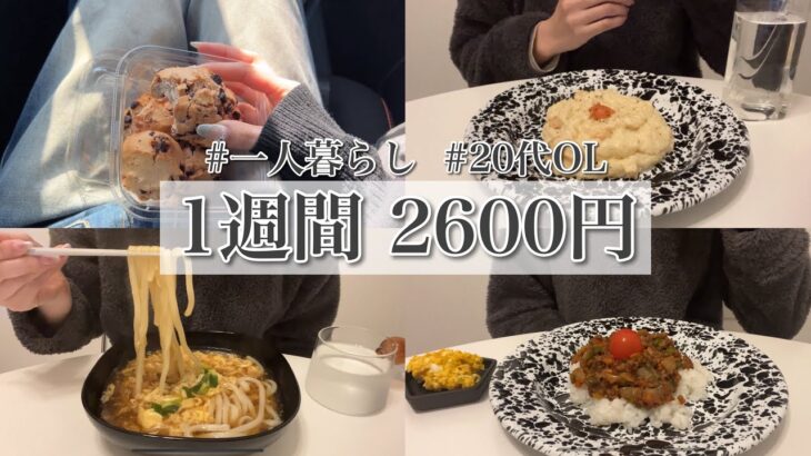 【食費月1.3万円】一人暮らしご飯 🥣実家で過ごした年末年始🎍/ 明太子リゾット / 酢豚 / かき玉うどん/ ドライカレー🍛