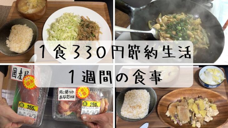 健康的に節約して平日５日間の晩ご飯を作る【健康節約飯】