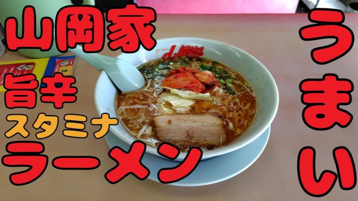 【新商品】山岡家で旨辛スタミナらーめんを食す【飯動画】