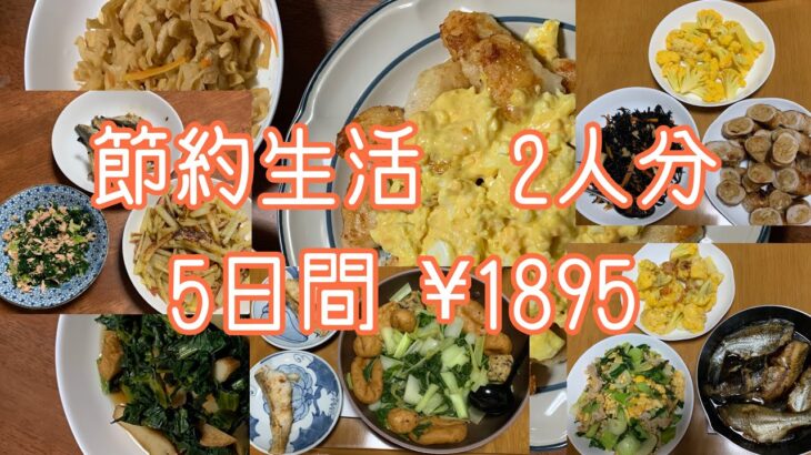 【節約生活】アラ還夫婦2人分✖️5日間#簡単レシピ #アラ還 #ずぼら飯 #なんちゃって料理 #時短レシピ #節約レシピ #自給自足 #家庭菜園 #ダイエット中の食事#アレンジ料理