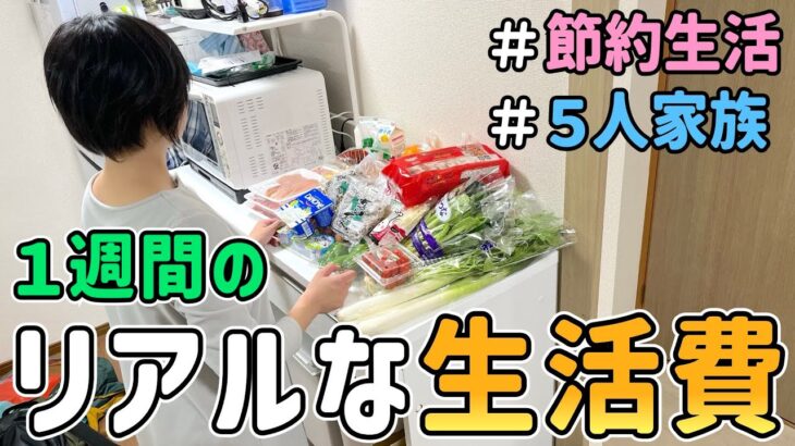 【生活費公開】節約一家が１週間いくらで暮らせるのか調べた結果｜節約生活/節約レシピ/節約術