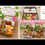 【お弁当作り】いろいろおかずを詰め込んだお弁当/動画内レシピ付き/ささみチーズ/手羽中唐揚げ/鶏肩肉スパイス焼きなど