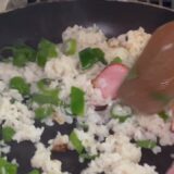 [貧乏飯]激安！！節約レシピ安売りしてたチャーシューで作る卵なしチャーハン！！！