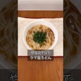 やる気1％でウマ塩うどん