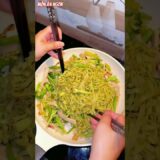 Stir-fried noodles with mushrooms #food #cooking #goodfood #streetfood #cook #shorts