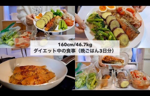 【-14kg達成!🔥】ダイエット中のリアル3日間の食事🍱👩‍🍳｜野菜ストックで作るワンプレートサラダ3日分🥗🍽｜サラダレシピ｜Healthy Salad Recipes For Weight Loss