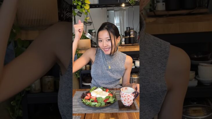 [ダイエット]モデルの1日の食事 #ダイエット#レシピ#モデル #shorts