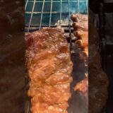 Grilling Barbiecue Pork ribs for party tRays today .. #porkbarbecue  #porkribs  #porkribsrecipe