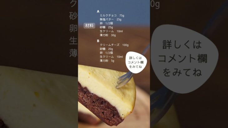 「混ぜて入れるだけ」で本格ブラウニーチーズケーキ　―マルチライスクッカーではじめるお手軽レシピ―