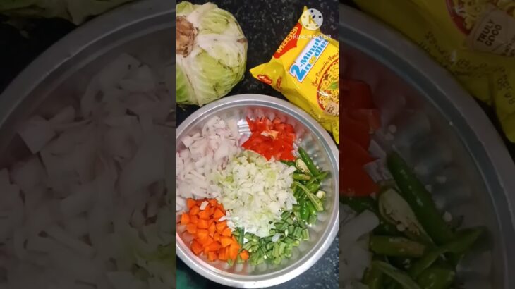 వామ్మో మాగ్గీ కి ఇంత గాన 😋veg maggi super tasty recipe🥰