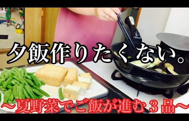 【ズボラ母】有り余る夏野菜を大量消費【節約料理】